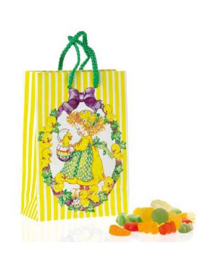 Paper bag with Easter motif