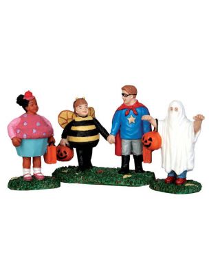 New Trick Or Treaters, Set Of 3