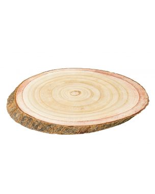 Medium wooden disc with annual rings