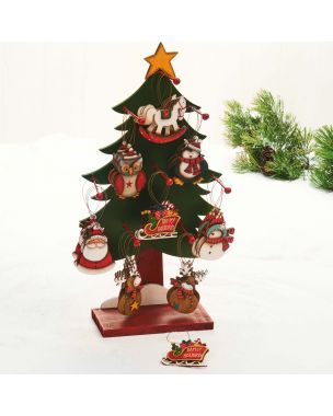 Wooden figurine for Christmas tree