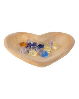 Heart-shaped decorative dish