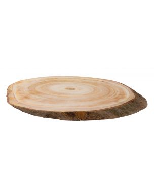 Wooden disc with annual rings - medium size
