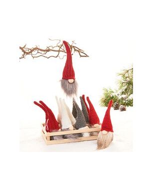 Santa gnome with big beard