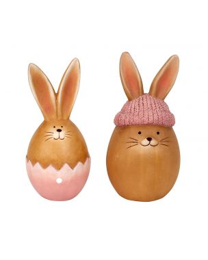 Large egg shaped Easter bunny