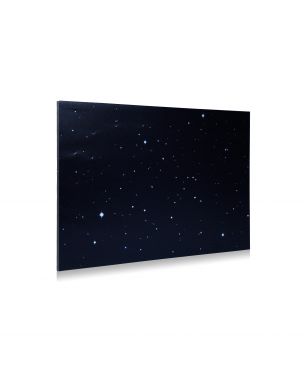 Canvas backdrop with stars